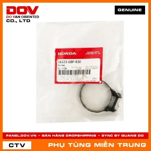 ĐAI KẸP HONDA CHÍNH HÃNG (MÃ: 16223GBF830) — 16223GBF830