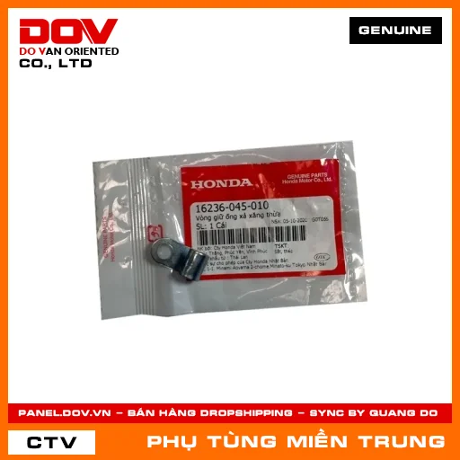 VÒNG GIỮ ỐNG XẢ XĂNG THỪA HONDA CHÍNH HÃNG (MÃ: 16236045010) — 16236045010