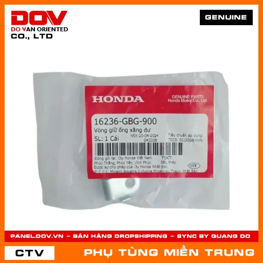 VÒNG GIỮ ỐNG XĂNG DƯ HONDA CHÍNH HÃNG (MÃ: 16236GBG900) — 16236GBG900