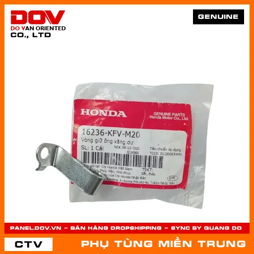 VÒNG GIỮ ỐNG XĂNG DƯ HONDA CHÍNH HÃNG (MÃ: 16236KFVM20) — 16236KFVM20
