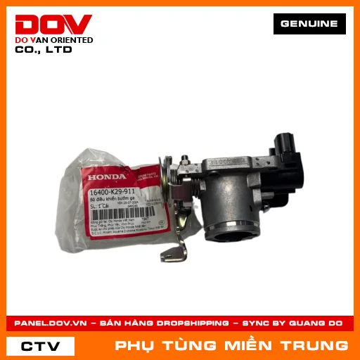 BỘ ĐIỀU KHIỂN BƯỚM GA HONDA CHÍNH HÃNG (MÃ: 16400K29911) — 16400K29911
