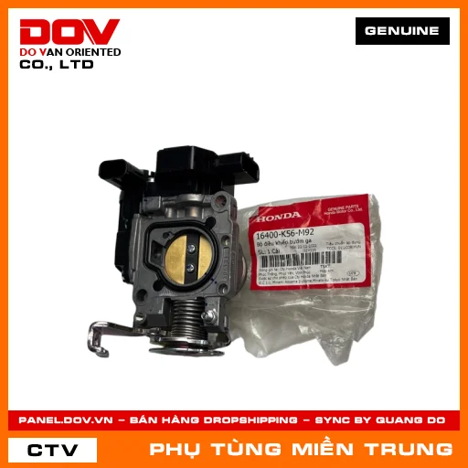BỘ ĐIỀU KHIỂN BƯỚM GA HONDA CHÍNH HÃNG (MÃ: 16400K56M92) — 16400K56M92