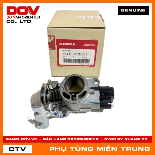 THÂN GA HONDA CHÍNH HÃNG (MÃ: 16410K73V41) — 16410K73V41