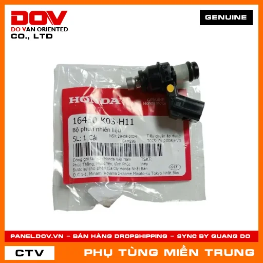 BỘ PHUN NHIÊN LIỆU HONDA CHÍNH HÃNG (MÃ: 16450K03H11) — 16450K03H11