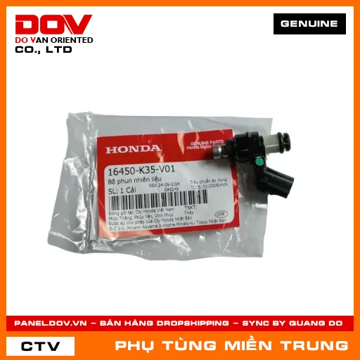 BỘ PHUN NHIÊN LIỆU HONDA CHÍNH HÃNG (MÃ: 16450K35V01) — 16450K35V01