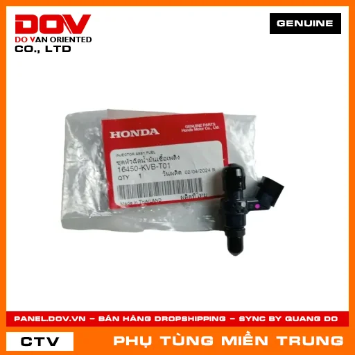 BỘ PHUN NHIÊN LIỆU HONDA CHÍNH HÃNG (MÃ: 16450KVBT01) — 16450KVBT01