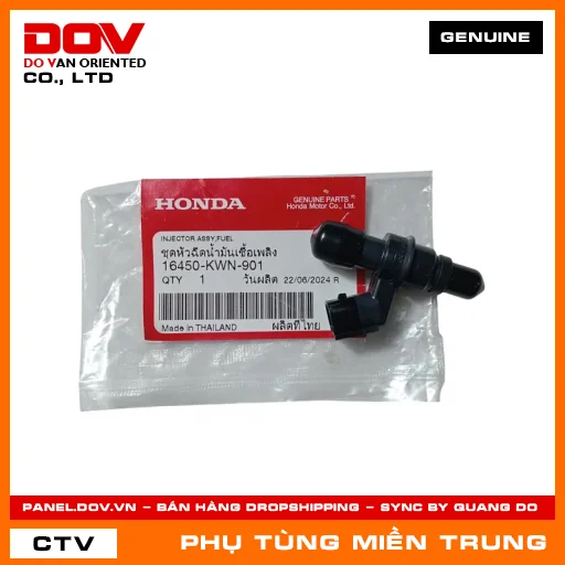 BỘ PHUN NHIÊN LIỆU HONDA CHÍNH HÃNG (MÃ: 16450KWN901) — 16450KWN901