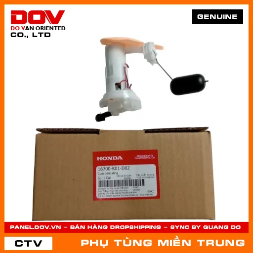 CỤM BƠM XĂNG HONDA CHÍNH HÃNG (MÃ: 16700K01D02) — 16700K01D02