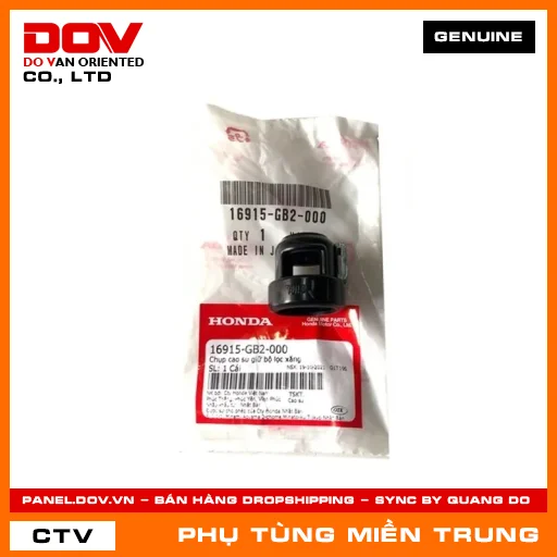 CHỤP CAO SU GIỮ BỘ LỌC XĂNG HONDA CHÍNH HÃNG (MÃ: 16915GB2000) — 16915GB2000