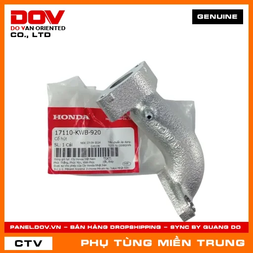 CỔ HÚT HONDA CHÍNH HÃNG (MÃ: 17110KWB920) — 17110KWB920