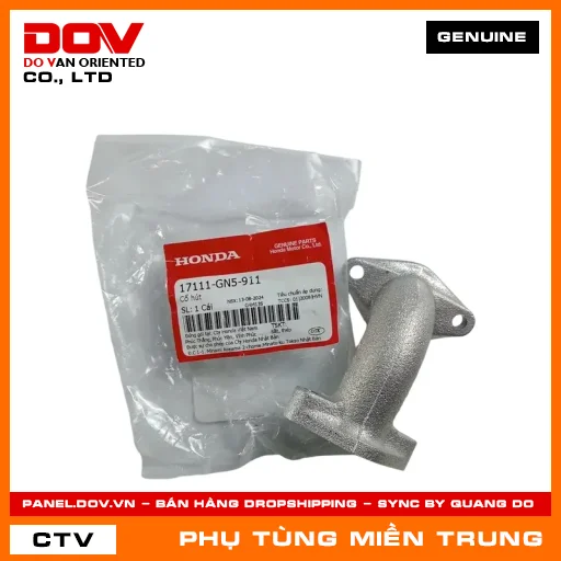 CỔ HÚT HONDA CHÍNH HÃNG (MÃ: 17111GN5911) — 17111GN5911