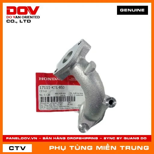 CỔ HÚT HONDA CHÍNH HÃNG (MÃ: 17111KTL850) — 17111KTL850