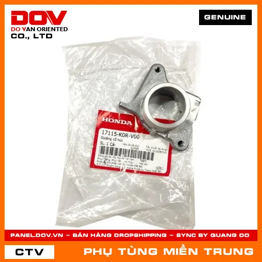 GIOĂNG CỔ HÚT HONDA CHÍNH HÃNG (MÃ: 17115K0RV00) — 17115K0RV00
