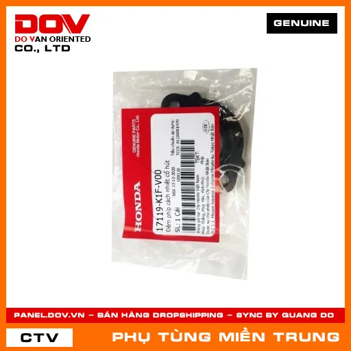 ĐỆM PHÍP CÁCH NHIỆT CỔ HÚT HONDA CHÍNH HÃNG (MÃ: 17119K1FV00) — 17119K1FV00
