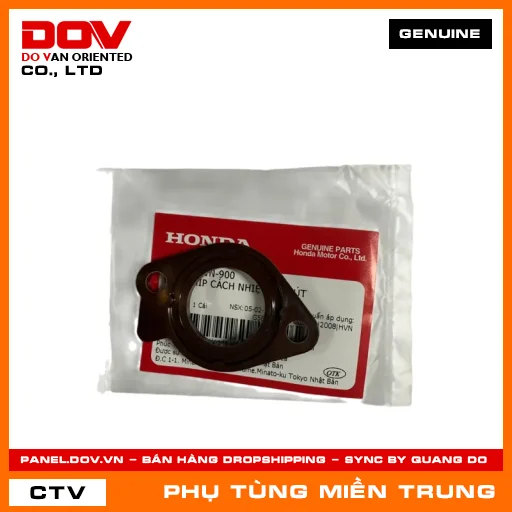ĐỆM PHÍP CÁCH NHIỆT CỔ HÚT HONDA CHÍNH HÃNG (MÃ: 17119KWN900) — 17119KWN900