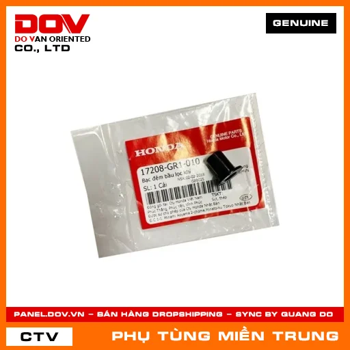 BẠC ĐỆM BẦU LỌC KHÍ HONDA CHÍNH HÃNG (MÃ: 17208GR1010) — 17208GR1010