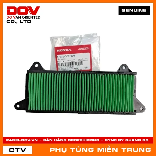 TẤM LỌC KHÍ HONDA CHÍNH HÃNG (MÃ: 17210GGE900) — 17210GGE900
