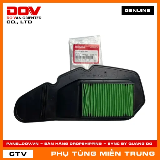 TẤM LỌC KHÍ HONDA CHÍNH HÃNG (MÃ: 17210K29900) — 17210K29900