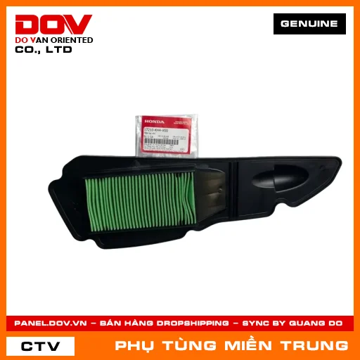 TẤM LỌC KHÍ HONDA CHÍNH HÃNG (MÃ: 17210K44V00) — 17210K44V00