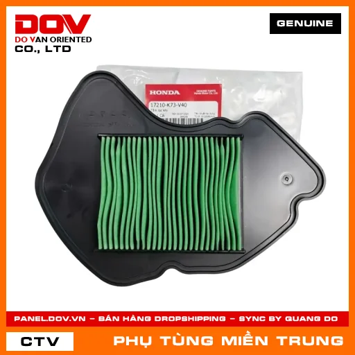 TẤM LỌC KHÍ HONDA CHÍNH HÃNG (MÃ: 17210K73V40) — 17210K73V40