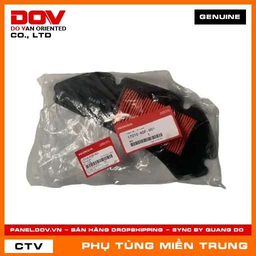 TẤM LỌC KHÍ HONDA CHÍNH HÃNG (MÃ: 17210KGF901) — 17210KGF901