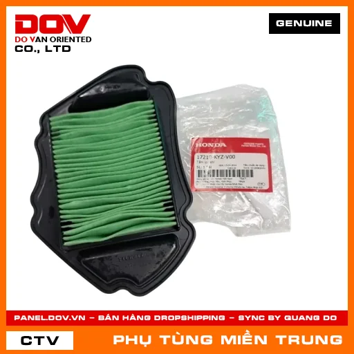 TẤM LỌC KHÍ HONDA CHÍNH HÃNG (MÃ: 17210KYZV00) — 17210KYZV00
