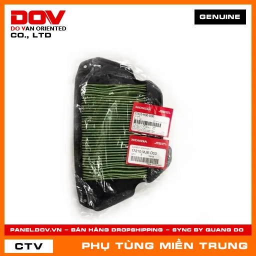 TẤM LỌC KHÍ HONDA CHÍNH HÃNG (MÃ: 17210MJED00) — 17210MJED00