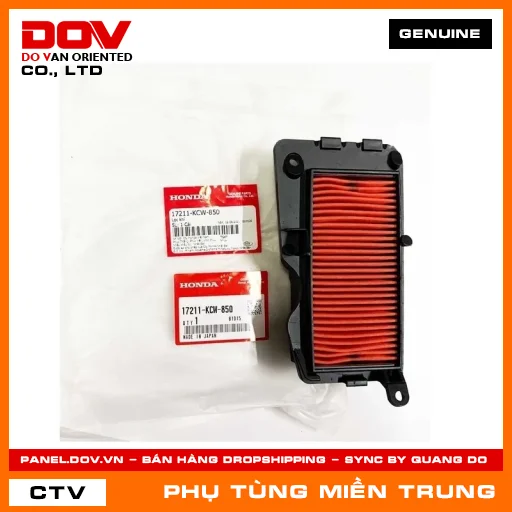 LỌC KHÍ HONDA CHÍNH HÃNG (MÃ: 17211KCW850) — 17211KCW850