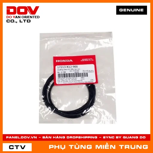 GIOĂNG BAO KÍN BẦU LỌC KHÍ HONDA CHÍNH HÃNG (MÃ: 17213K12900) — 17213K12900
