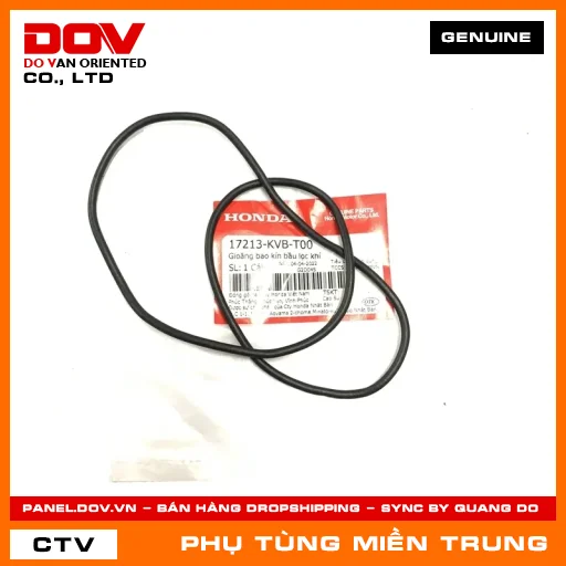 GIOĂNG BAO KÍN BẦU LỌC KHÍ HONDA CHÍNH HÃNG (MÃ: 17213KVBT00) — 17213KVBT00