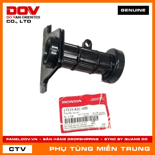 ỐNG BẦU LỌC KHÍ HONDA CHÍNH HÃNG (MÃ: 17215K2CV00) — 17215K2CV00