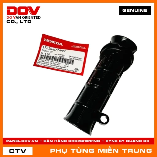 ỐNG LỌC KHÍ HONDA CHÍNH HÃNG (MÃ: 17215K77V00) — 17215K77V00