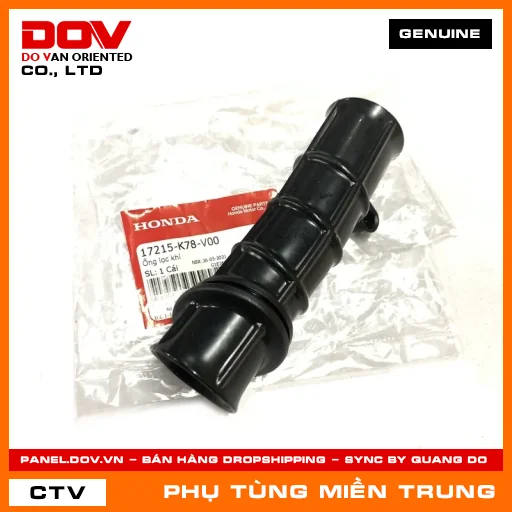 ỐNG LỌC KHÍ HONDA CHÍNH HÃNG (MÃ: 17215K78V00) — 17215K78V00