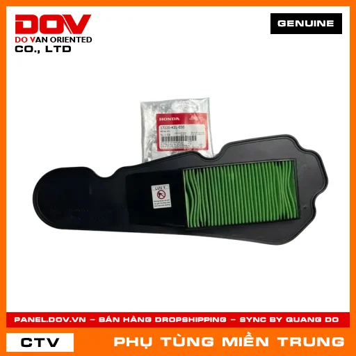 BỘ LỌC KHÍ HONDA CHÍNH HÃNG (MÃ: 17220KZLE00) — 17220KZLE00