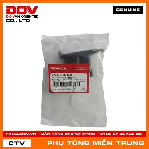 NẮP CHẮN BỤI PHẢI HỘP LỌC KHÍ HONDA CHÍNH HÃNG (MÃ: 17233GBGB20) — 17233GBGB20