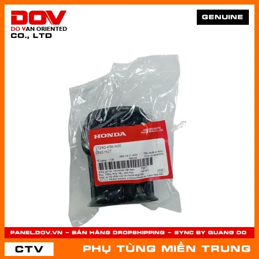 ỐNG HÚT HONDA CHÍNH HÃNG (MÃ: 17240K56N00) — 17240K56N00