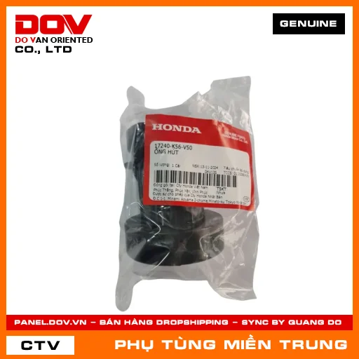 ỐNG HÚT HONDA CHÍNH HÃNG (MÃ: 17240K56V50) — 17240K56V50