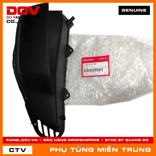 NẮP BẦU LỌC KHÍ HONDA CHÍNH HÃNG (MÃ: 17245K29V80) — 17245K29V80