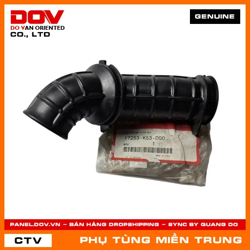ỐNG NỐI BỘ LỌC KHÍ HONDA CHÍNH HÃNG (MÃ: 17253K53D00) — 17253K53D00