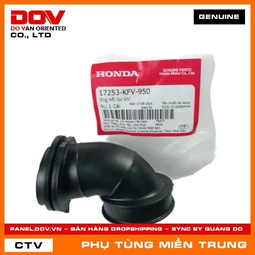 ỐNG NỐI LỌC KHÍ HONDA CHÍNH HÃNG (MÃ: 17253KFV950) — 17253KFV950