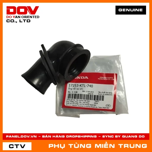ỐNG NỐI LỌC KHÍ HONDA CHÍNH HÃNG (MÃ: 17253KTL740) — 17253KTL740