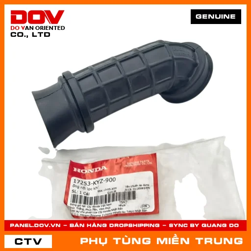 ỐNG NỐI LỌC KHÍ HONDA CHÍNH HÃNG (MÃ: 17253KYZ900) — 17253KYZ900
