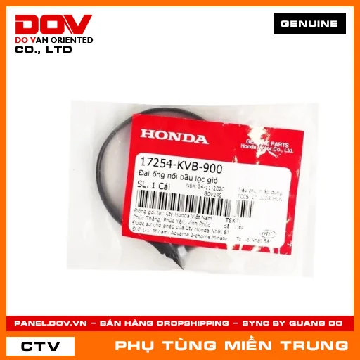 ĐAI ỐNG NỐI BẦU LỌC GIÓ HONDA CHÍNH HÃNG (MÃ: 17254KVB900) — 17254KVB900