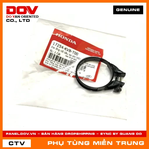 ĐAI ỐNG NỐI BẦU LỌC KHÍ (40) HONDA CHÍNH HÃNG (MÃ: 17254KVBT00) — 17254KVBT00