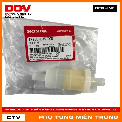 HỘP LỌC KHÍ HONDA CHÍNH HÃNG (MÃ: 17260KRST00) — 17260KRST00