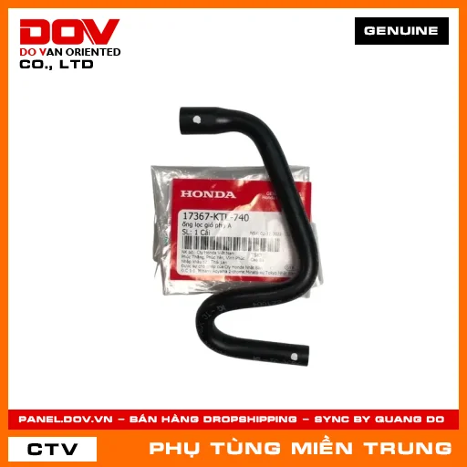 ỐNG LỌC GIÓ PHỤ A HONDA CHÍNH HÃNG (MÃ: 17367KTL740) — 17367KTL740