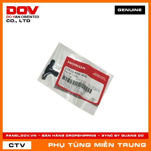 ỐNG NỐI 3 CHIỀU HONDA CHÍNH HÃNG (MÃ: 17515K66V00) — 17515K66V00