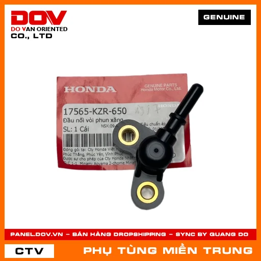 ĐẦU NỐI VÒI PHUN XĂNG HONDA CHÍNH HÃNG (MÃ: 17565KZR650) — 17565KZR650