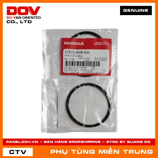 PHỚT O BÌNH XĂNG HONDA CHÍNH HÃNG (MÃ: 17572GHB601) — 17572GHB601