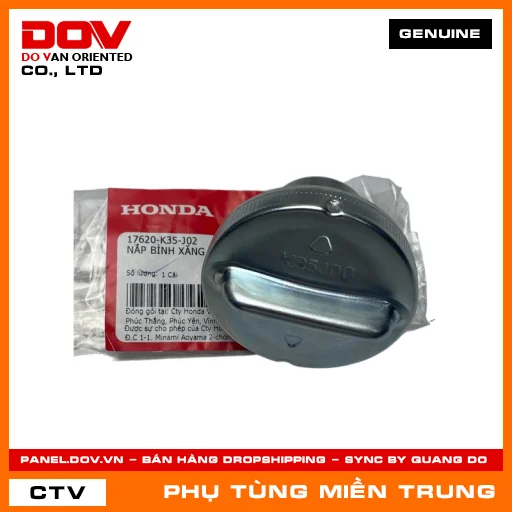 NẮP BÌNH XĂNG HONDA CHÍNH HÃNG (MÃ: 17620K35J02) — 17620K35J02